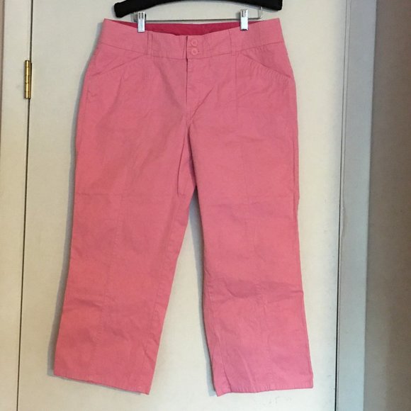 VENEZIA Stretch Cotton Cropped Pants - Picture 2 of 8